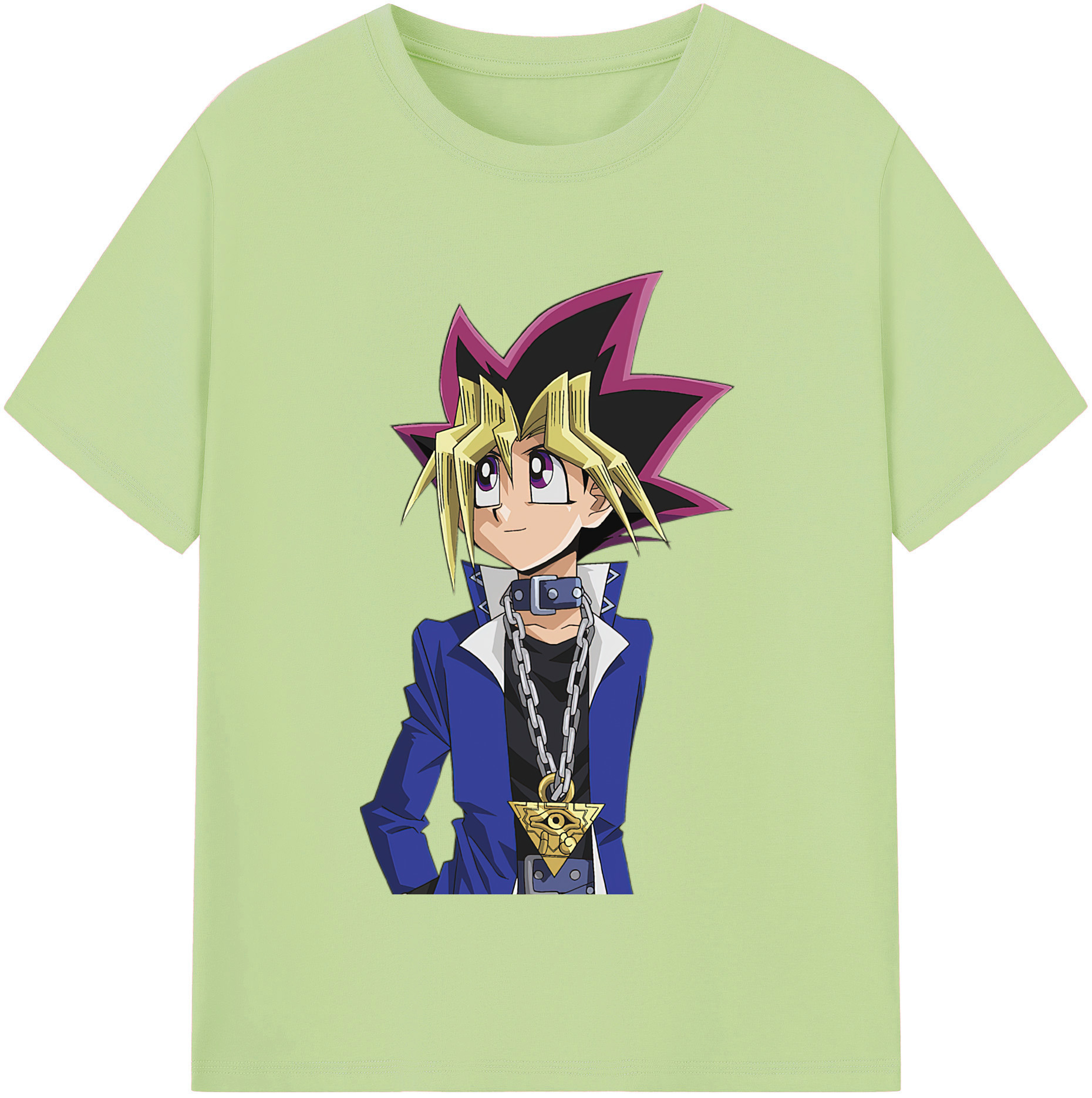 （画像用） 遊☆戯☆王 Yu-Gi-Oh! 綿100％半袖Tシャツ（フロントプリント）